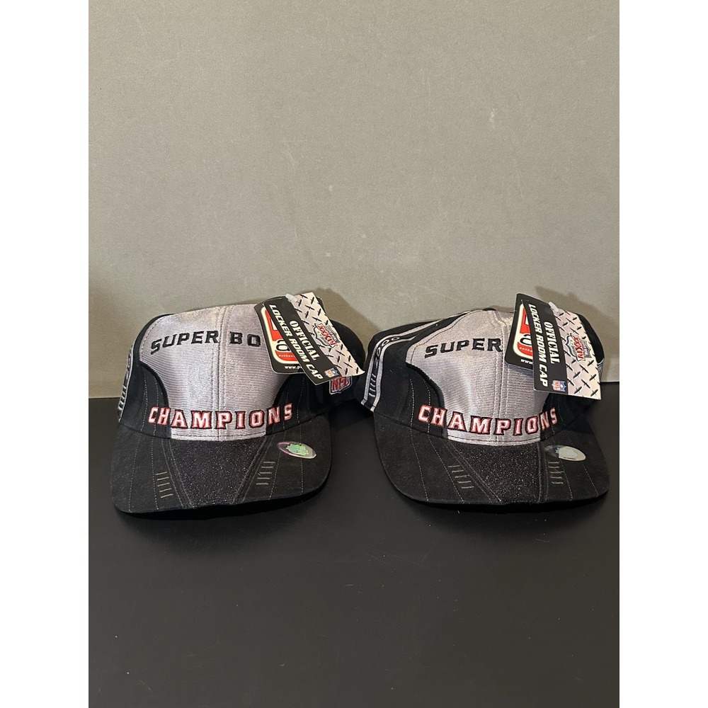 Vintage NFL Puma Super Bowl Champions‎ Hat Lot Of 2 Nwt